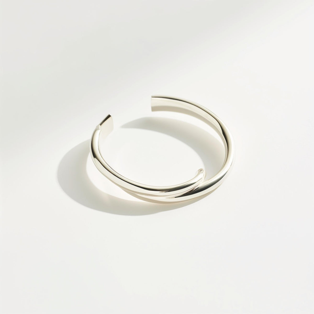 Timeless Pure Silver Open Cuff Ring